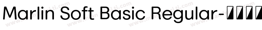 Marlin Soft Basic Regular字体转换
